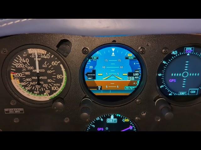 Piper Comanche 250 Garmin GI 275 Overview