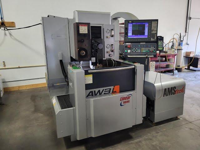 Luro Technologies Auction: Lot 30 - 2016 AMS-TECH AW3S CNC LINEAR WIRE EDM MACHINE