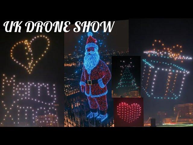 Drone Show with full Story | A Christmas Carol Drone Light Show | #viralvideo #yt #namrataallinone