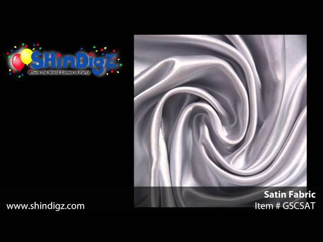 Satin Decorating Fabric - GSCSAT - Shindigz Party Decorations