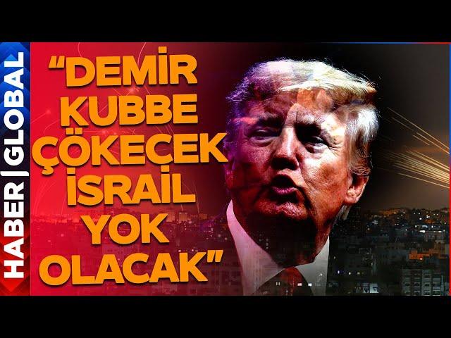 Trump Beklenen İran Saldırısını Anlattı: Demir Kubbe Çökecek İsrail'i Yok Edecekler