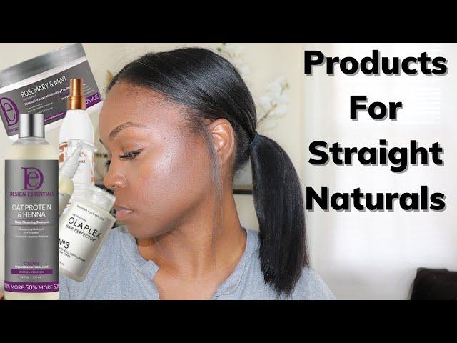 THE BEST Straight Natural Products for Healthy Hair & Growth!! Become A Straight Natural Series