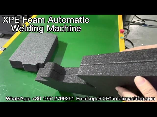 XPE Foam Automatic Welding Machine | Cross linked PE Foam Laminating Machine