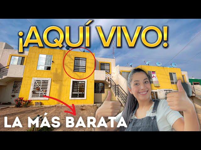 DE BARATA   A CARA 🫰￼Así se ve por dentro!  House Tour Casita Pequeña | Ale García