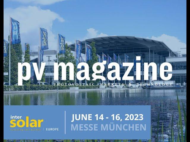 Intersolar 2023 - pv magazine