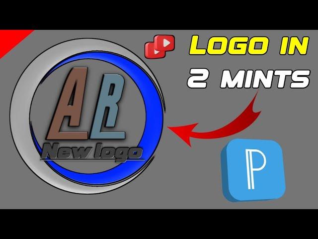 Youtube Logo Kaise banaye 2024 | How to make Professional logo for youtube channel in Pixellab