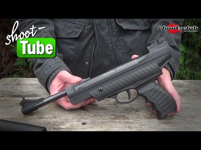 Webley Typhoon - Knicklauf Luftpistole - shoot-club Produkttest