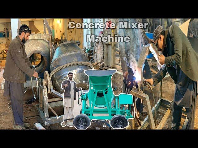 Concrete Mixer Machine Making Process .