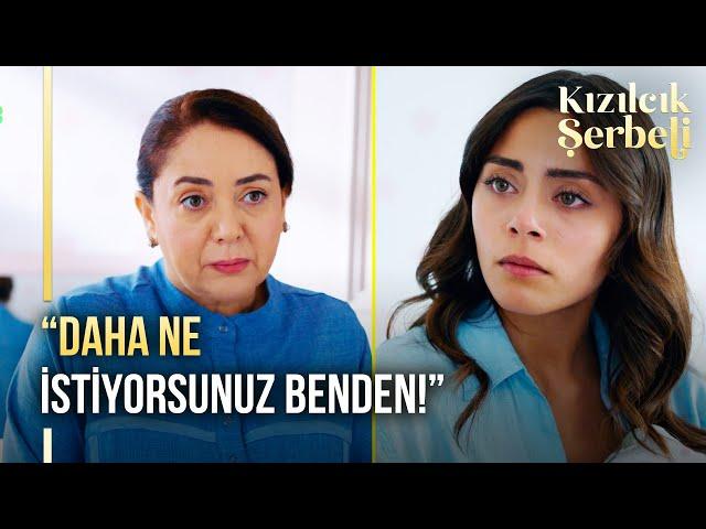 "Bana yapmadığınız kalmadı, bari kızımla yalnız bırakın..." | Kızılcık Şerbeti 34. Bölüm