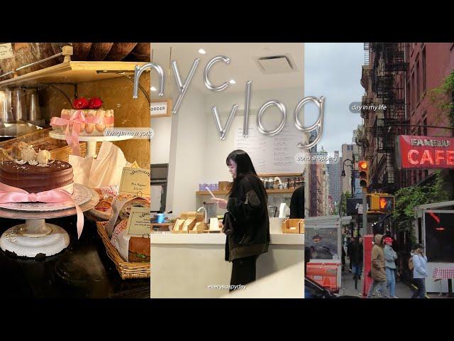 NY Vlog | Day in my life, Soho Eats & Sweet Retreats| Matchaful&Oishii, L'industrie Pizza