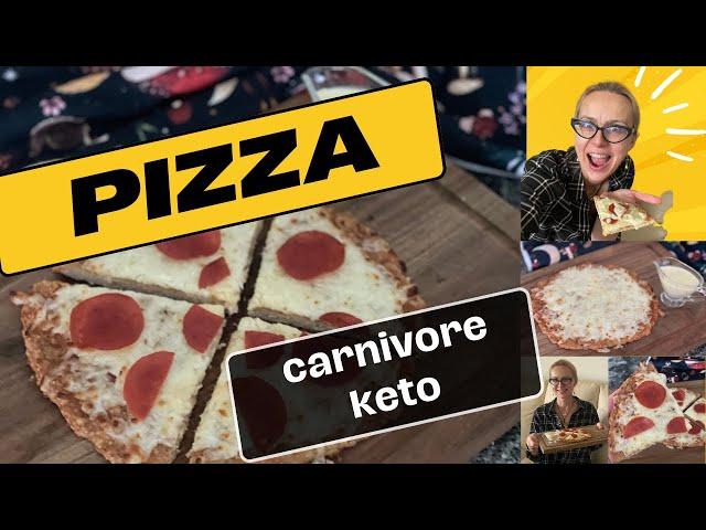 Ekspresowa PIZZA  bez mąki i węglowodanów! Dieta carnivore, keto, niskowęglowodanowa 