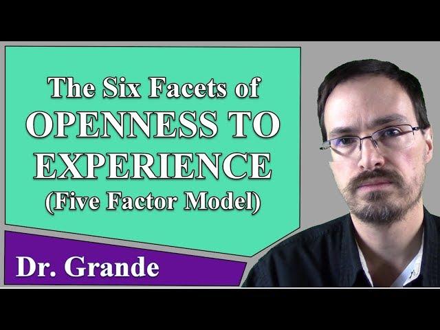 The Six Facets of Openness to Experience (Five Factor Model)