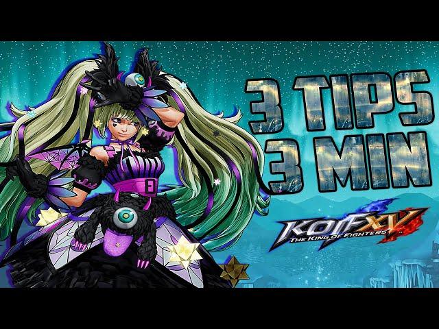 KOF XV: Sylvie - 3 Important Points To Use In Matches  !