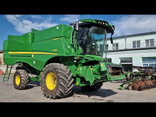 John Deere S 670i Hill Master, огляд на базі/ Як працює система Hill Master