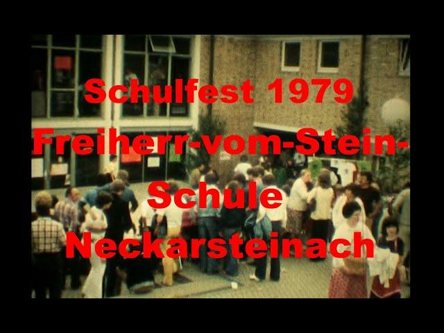 Schulfest 1979 Freiherr-vom Stein-Schule Neckarsteinach