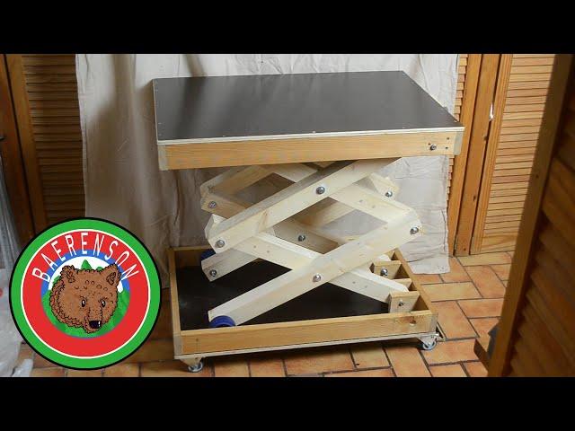 Scissor Lifting Table Mechanism Improvement Long