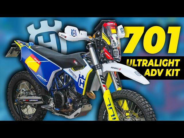 Husqvarna 701 Adventure Bike Build