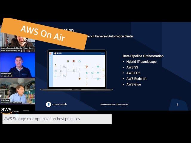 AWS On Air ft. Orchestrate AWS and non-AWS applications with Stonebranch UAC