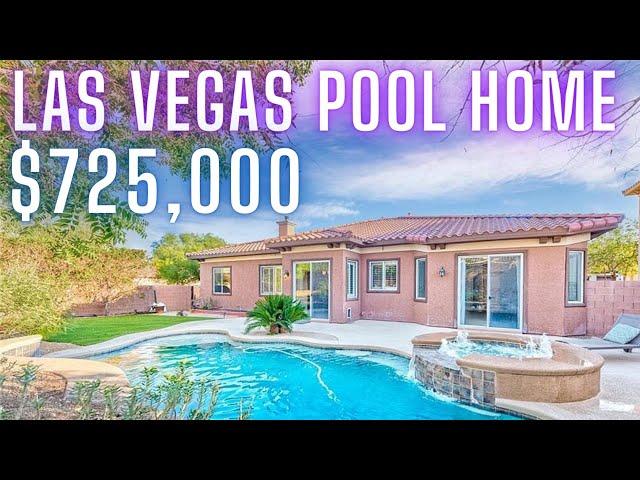 Tour $725,000 Mountain's Edge Home For Sale - Dan French's Las Vegas Crib Tours - 7270 Elessar Ave