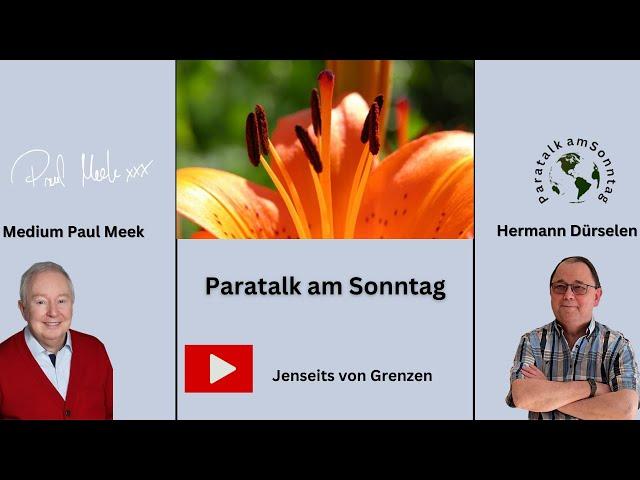 Paul Meek | Paratalk am Sonntag