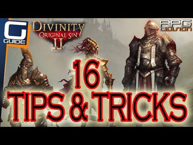 DIVINITY ORIGINAL SIN 2 - 16 Essential Tips for Beginners