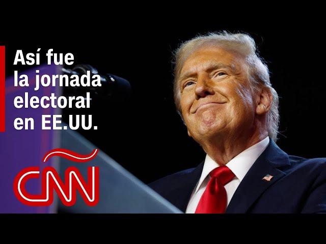 Resumen de la jornada de elecciones en EE.UU. entre Kamala Harris y Donald Trump