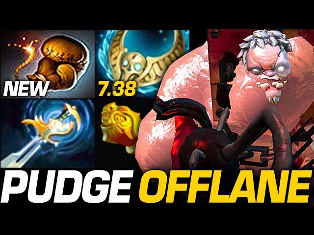 Right Click Offlane Pudge?! The 7.38 META is Wild! | Pudge Official