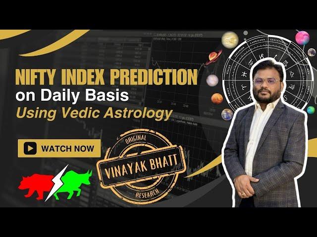 Nifty Index Prediction on Daily Basis by Using Vedic Astrology | Original Research on Share Market