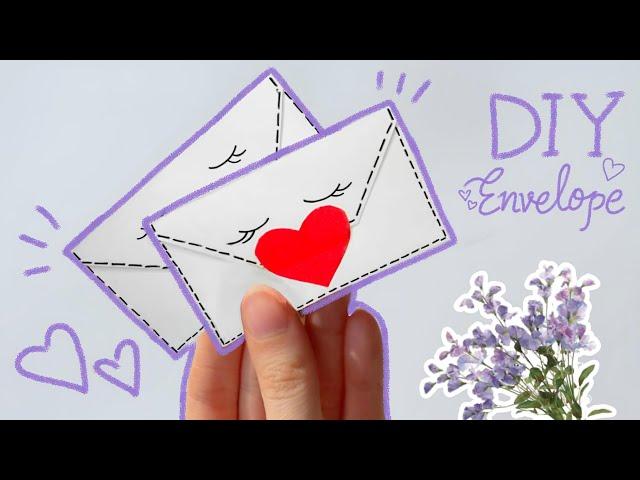 DIY Aesthetic Handmade Envelopes   | Paper Envelopes