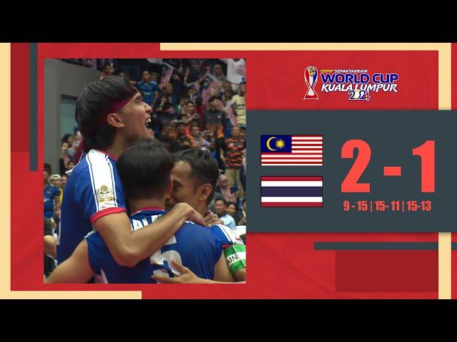 Sorotan Perlawanan: Malaysia 2-1 Thailand | Final | Berpasukan (Regu 1) | ISTAF World Cup 2024