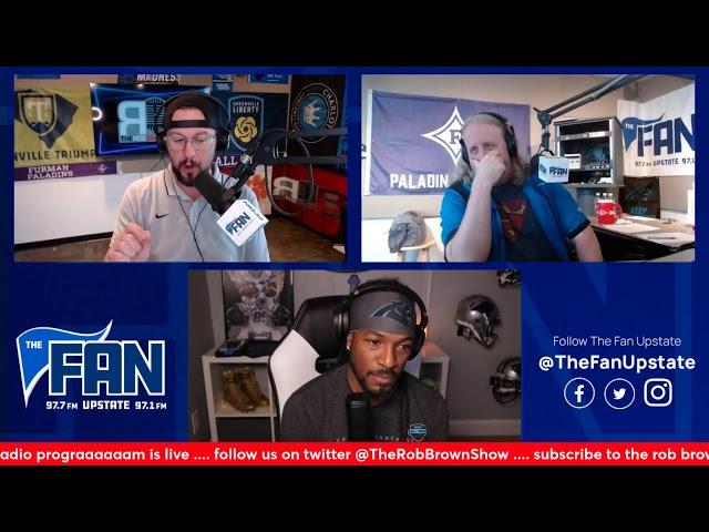 9/12 - PNP LIVE WITH ROB BROWN SHOW (THE FAN UPSTATE)