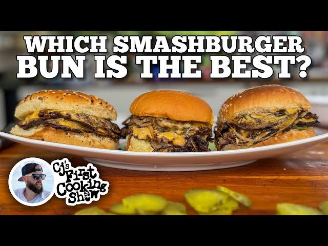 CJ's Oklahoma Fried Onion Smashburger on the Blackstone Griddle