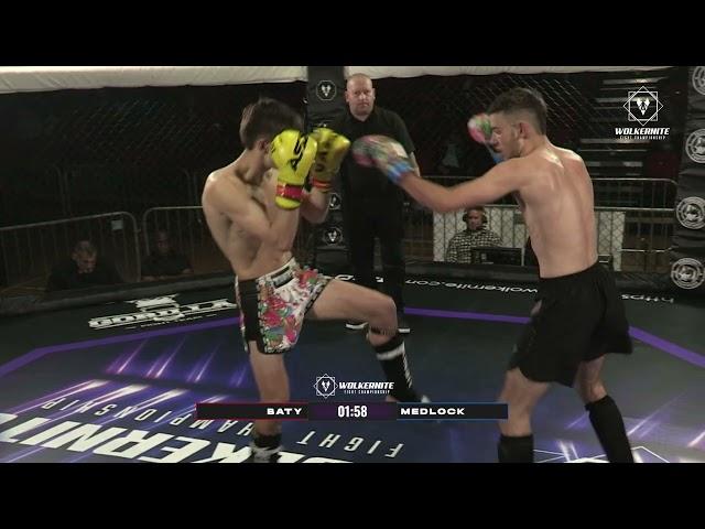 Jake Baty Vs Edward Medlock | Wolkernite Fight Championship 6 | Amateur K-1