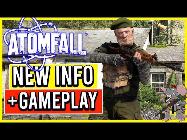 ATOMFALL NEW GAMEPLAY & INFO! No Good or Bad Endings? Melee Focused Mystery Survival Game? DLC Plans