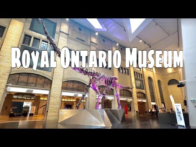 [4K]  ROYAL ONTARIO MUSEUM (ROM) Toronto, Canada