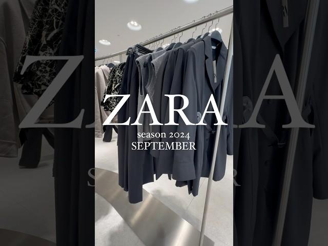 ZARA  Autumn collection 2024/ SEPTEMBER