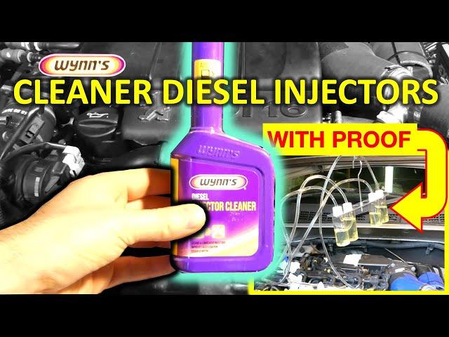 Wynn's diesel injector cleaner TEST/PROOF, before/after fuel treatment and it works