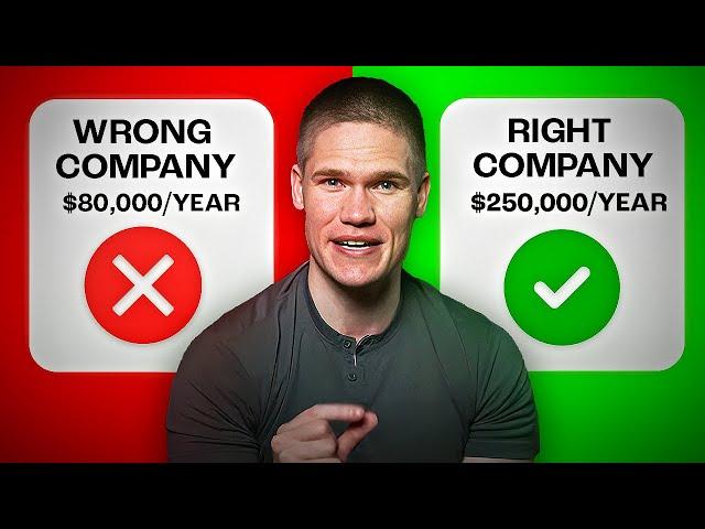 VP of Sales teaches how to choose the right company to sell for