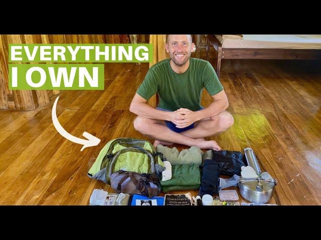 My 44 Possessions: Everything I Own Fits in My Backpack | Minimalism