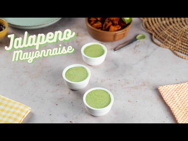 Spice up your meals with this homemade Jalapeno Mayonnaise recipe