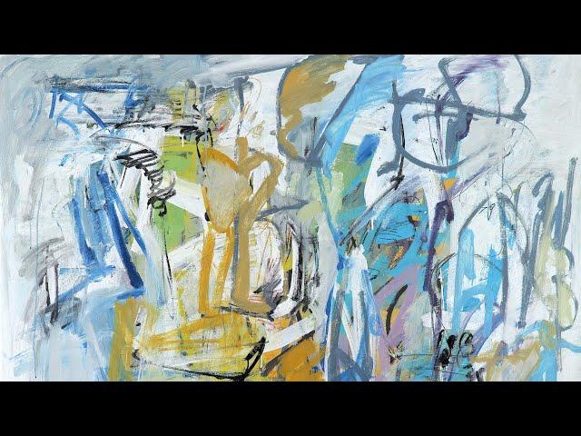 painter Francesco D'Adamo - Arrocco, 2024 (Abstract Expressionism, Lyrical Abstraction)