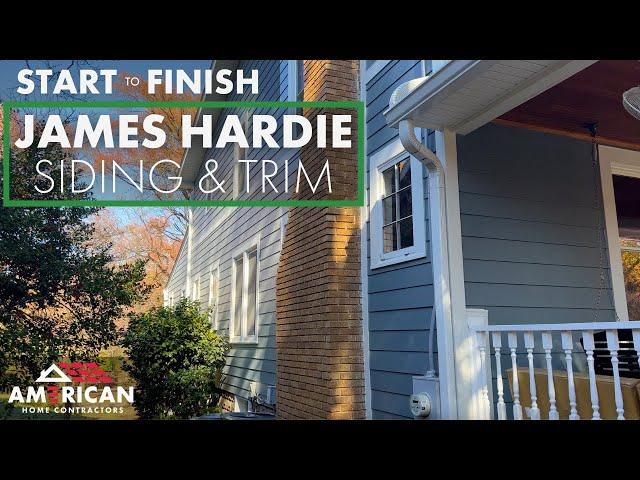 Start to Finish: James Hardie Siding & Trim Installation