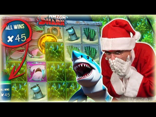 Das längste Freispiel aller Zeiten! Razor Shark kennt kein Ende!🪙| Casino Slot Stream Highlights