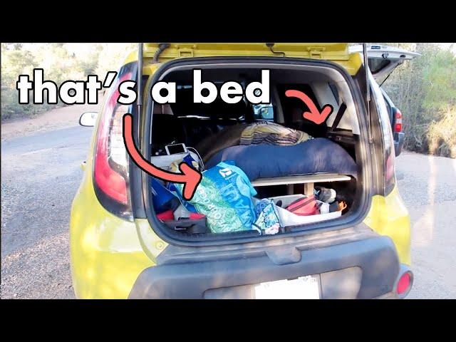 I Turned My Kia Soul Into a Mini Camper Van