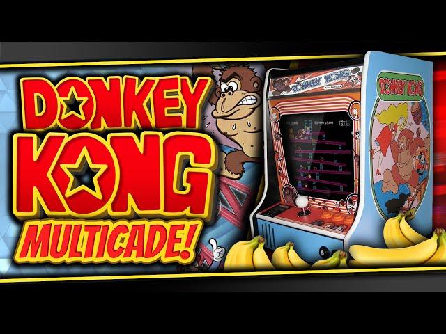 This Donkey Kong DIY Bartop Kit is a Nintendo Arcade Dream!