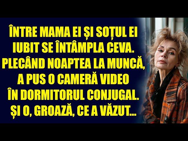 Incident secret între mamă și soț