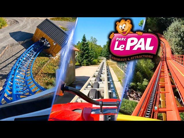 All Roller Coasters at Le PAL  | Onride POV