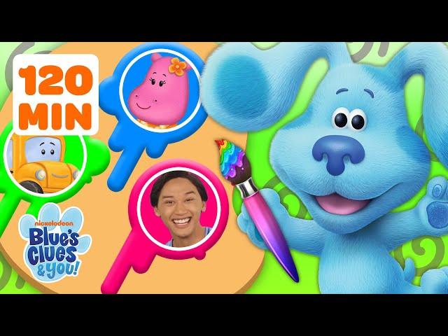 Guess the Missing Colors Game #16 w/ Blue & Josh! *Back To School* | Blue's Clues & You!