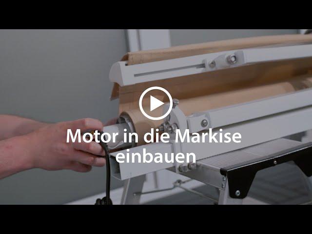 Markisenmotor nachrüsten: Die Markise mit einem Motor nachrüsten | JAROLIFT