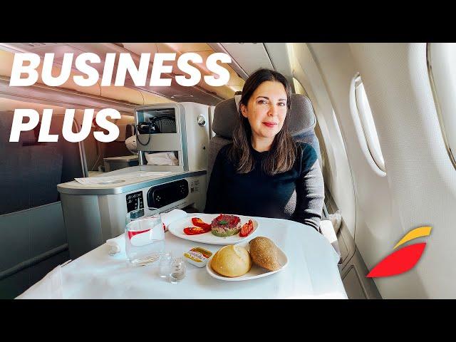 Volando en Iberia Business Class: Madrid - New York (4K)